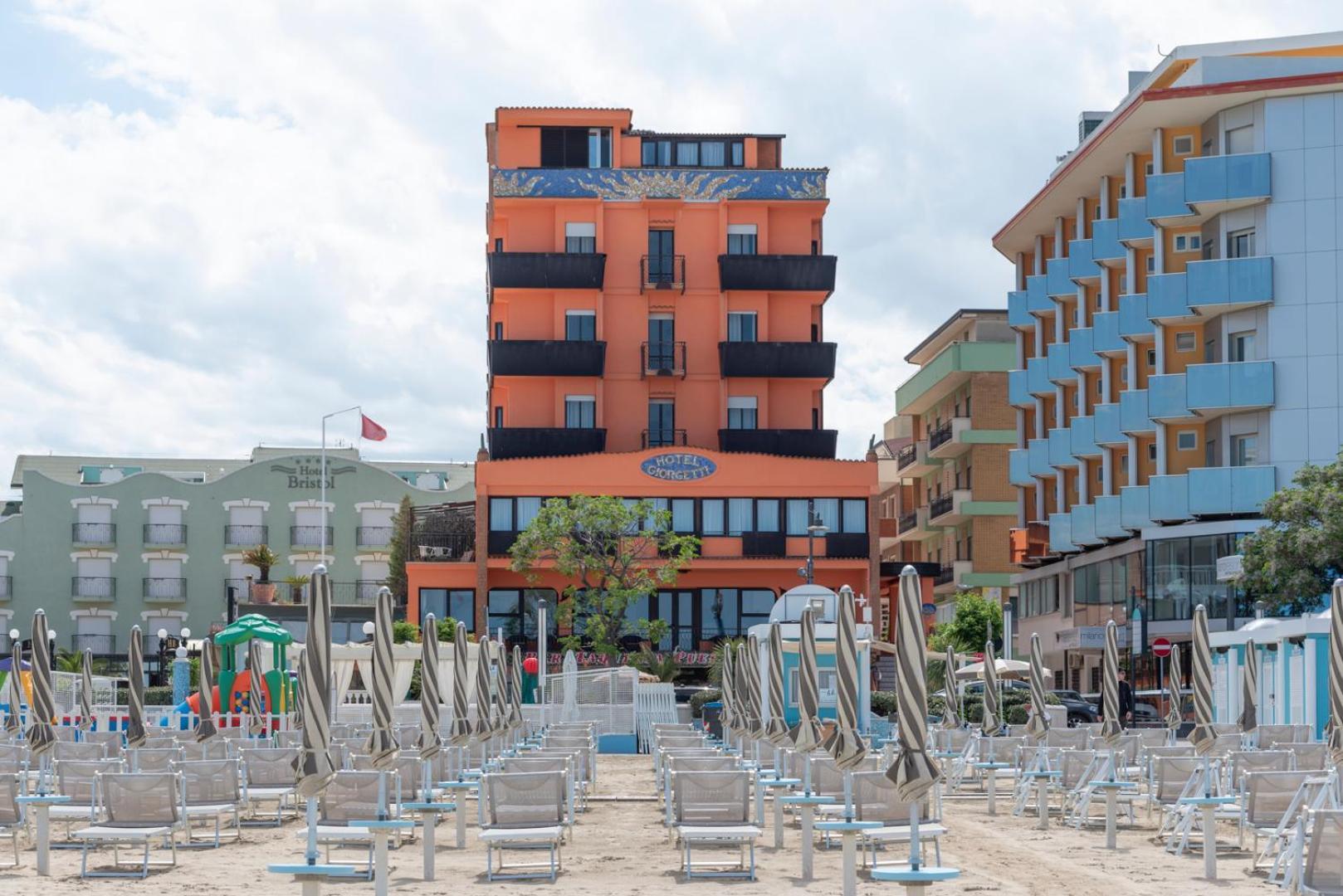 Hotel Giorgetti Palace Bellaria-Igea Marina Esterno foto
